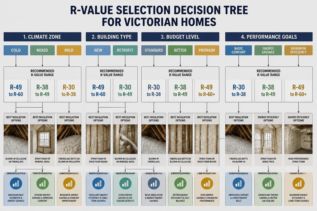 R-value selection guide