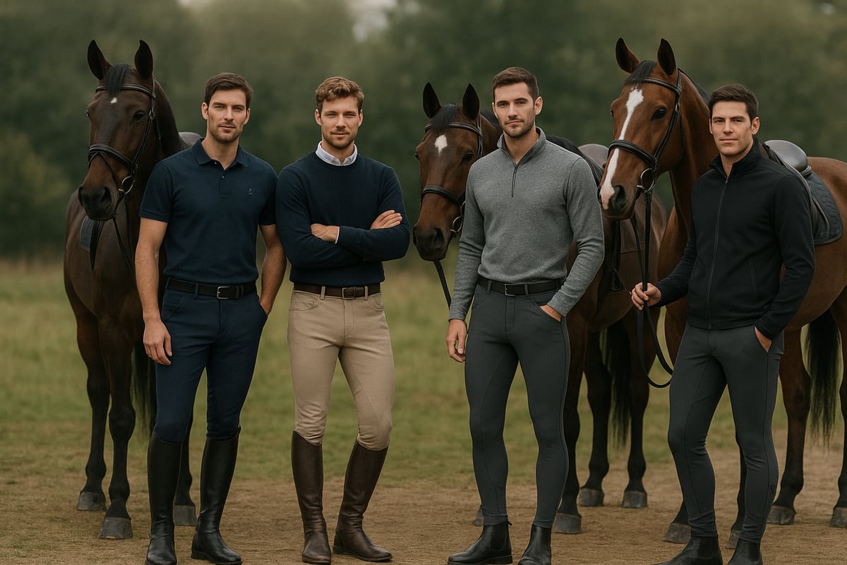 Types of Horse Riding Pants for Men