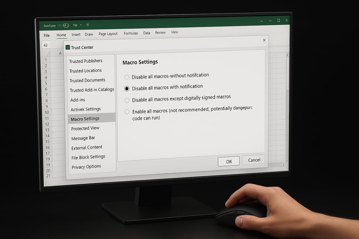 Step-by-Step Guide: How to Turn On Macros in Excel 2025