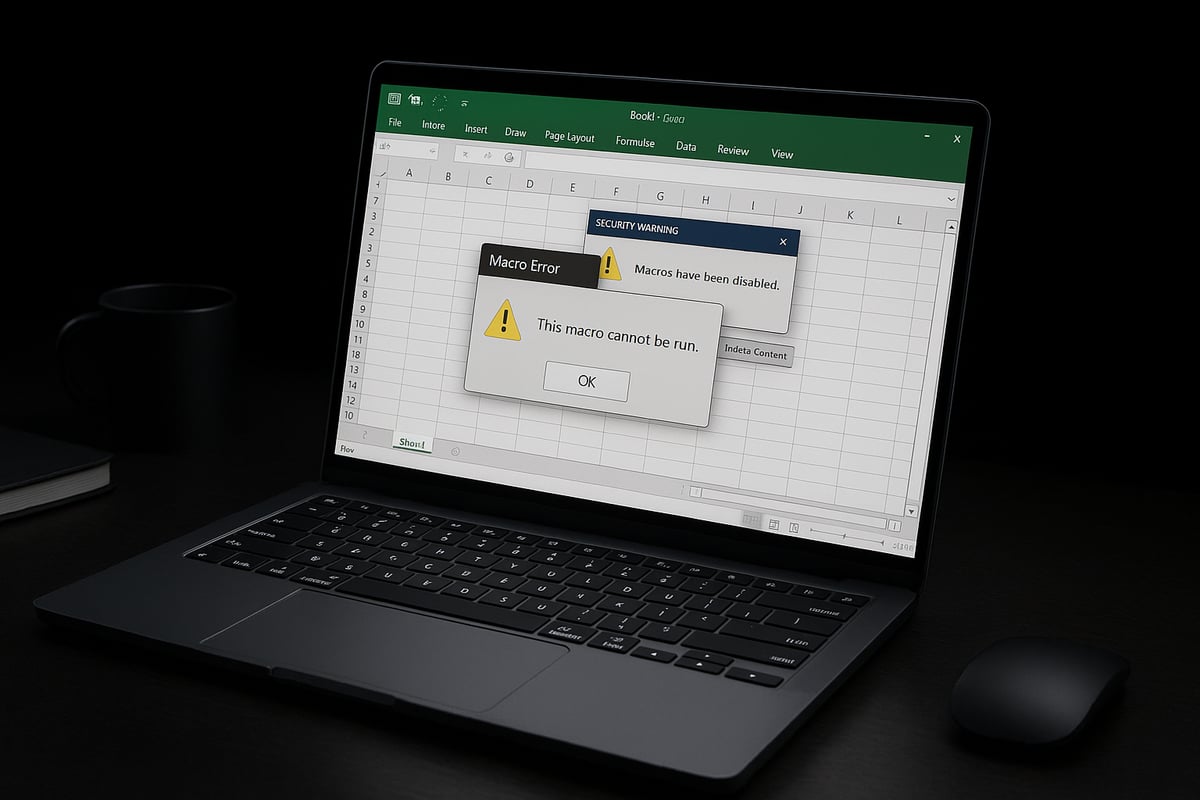 Troubleshooting Common Macro Issues in Excel 2025