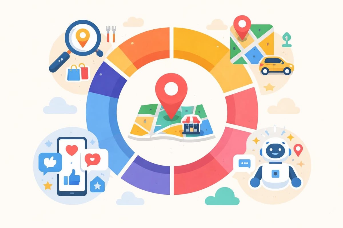 Lokale Suchverhalten über Kanäle