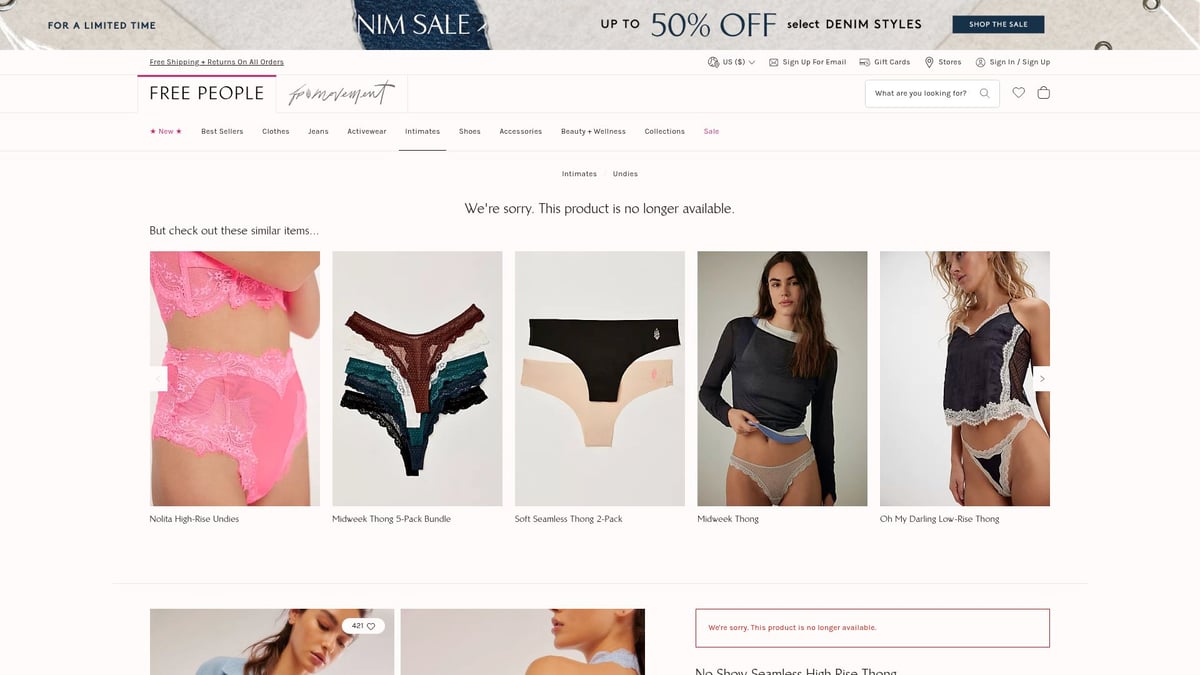 8 Best Underwear to Wear With Leggings in 2025 - Intimately No Show Seamless High Rise Thong