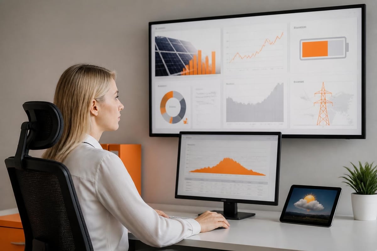 Renewable energy management workflow