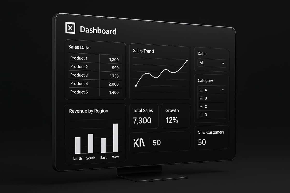 Understanding Excel Dashboards: Definitions, Benefits, and Use Cases