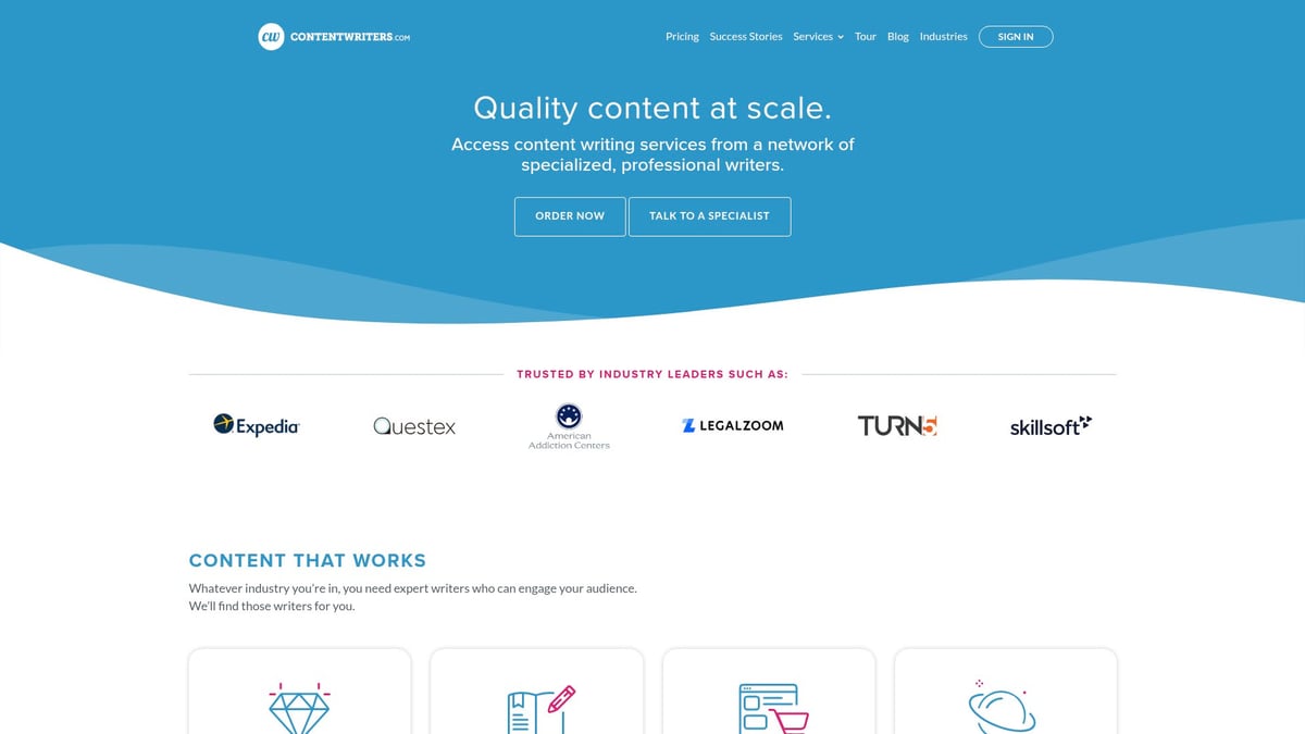 Top 9 Best Content Marketing Companies to Watch in 2026 - ContentWriters