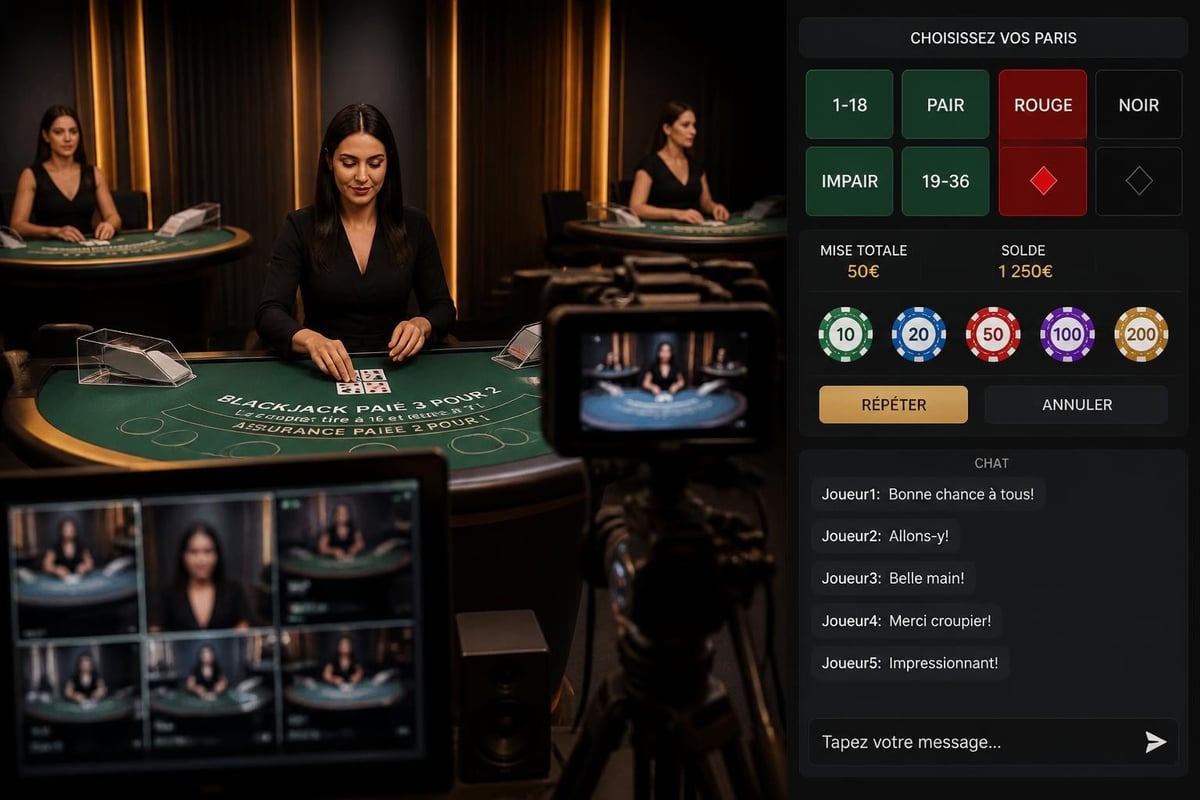 Fonctionnement casino live