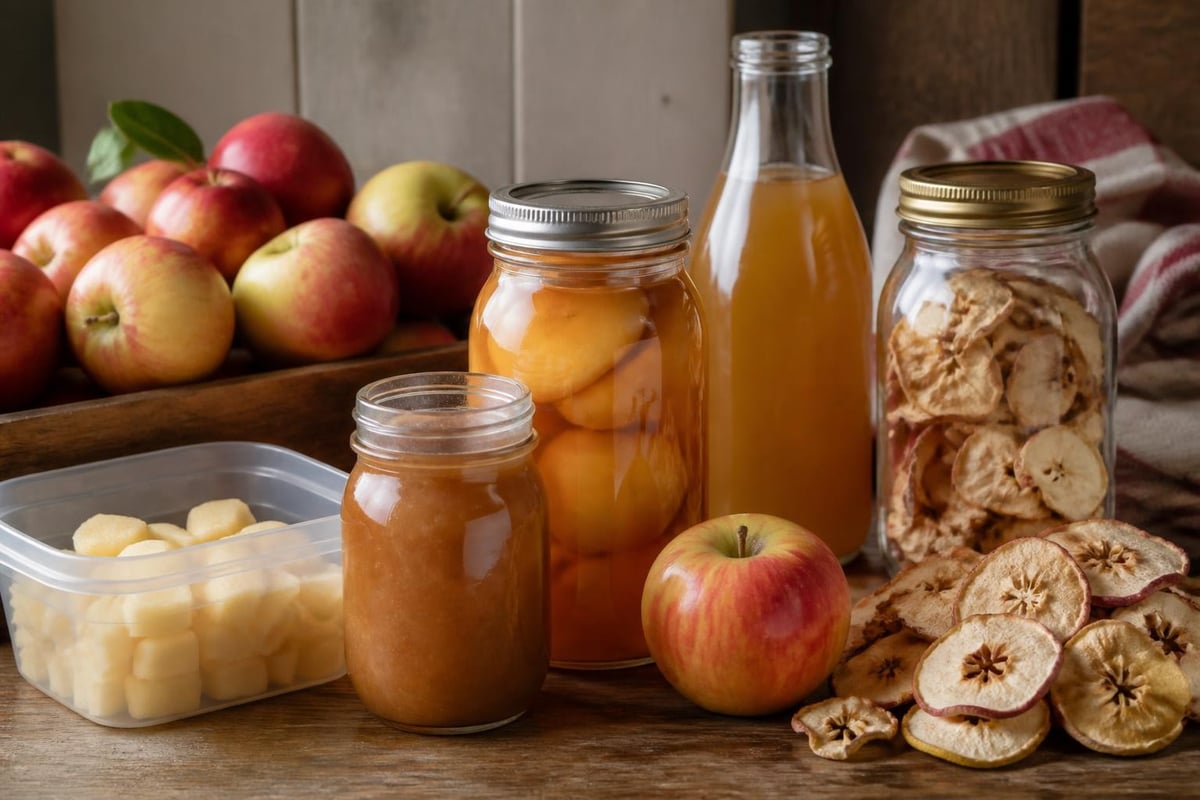 Apple preservation methods