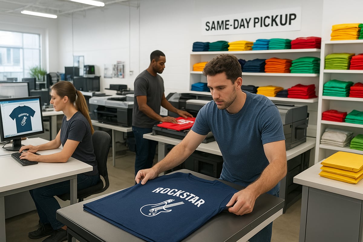 The Step-by-Step Process of Ordering Same Day Custom Shirts