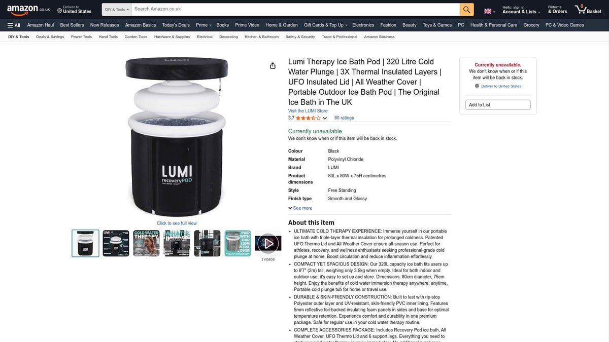 7 Idee Innovative Per Ice Bath Tub Nel 2025 - Lumi Therapy Recovery Pod