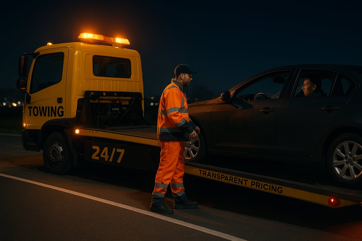 Pricing and Cost Factors for 24/7 Towing