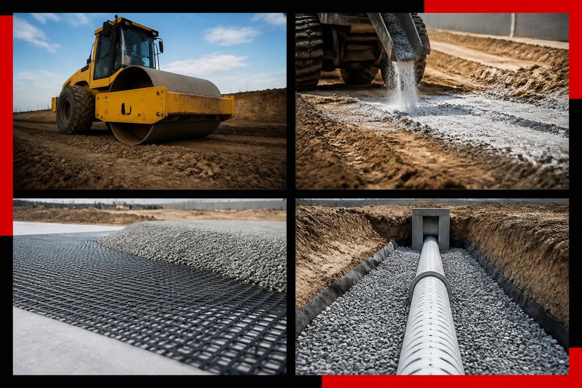 Ground stabilisation techniques