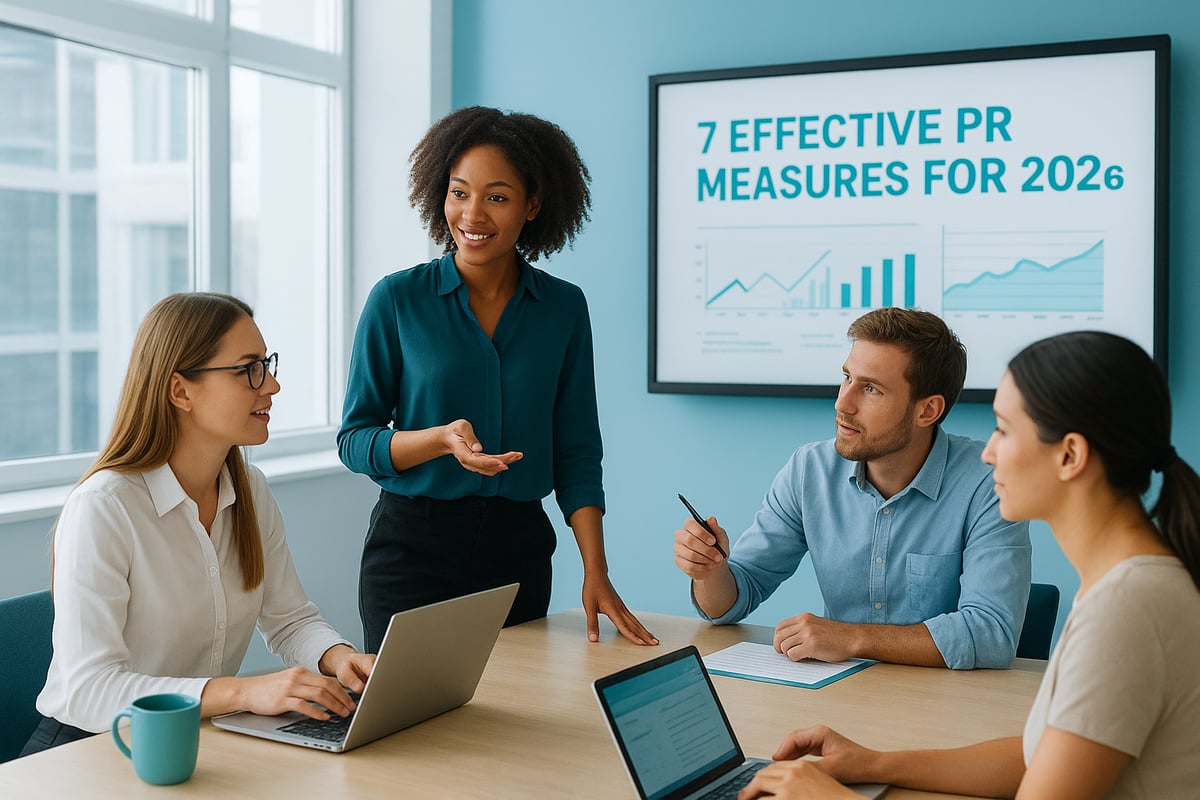 7 Effektive PR Maßnahmen Für 2026, Die Sie Kennen Sollten