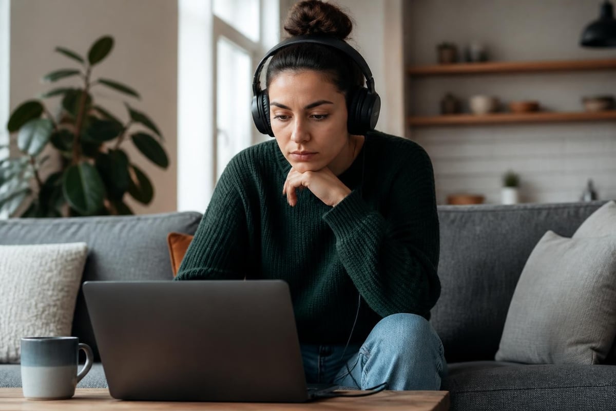 Voter research through podcasts