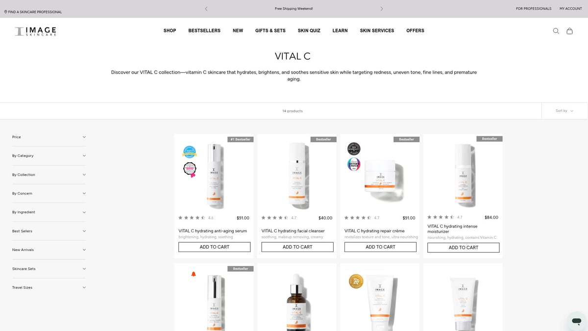 8 Must-Try All Skin Care Essentials for 2026 - Image Skincare VITAL C Hydrating Anti-Aging Serum