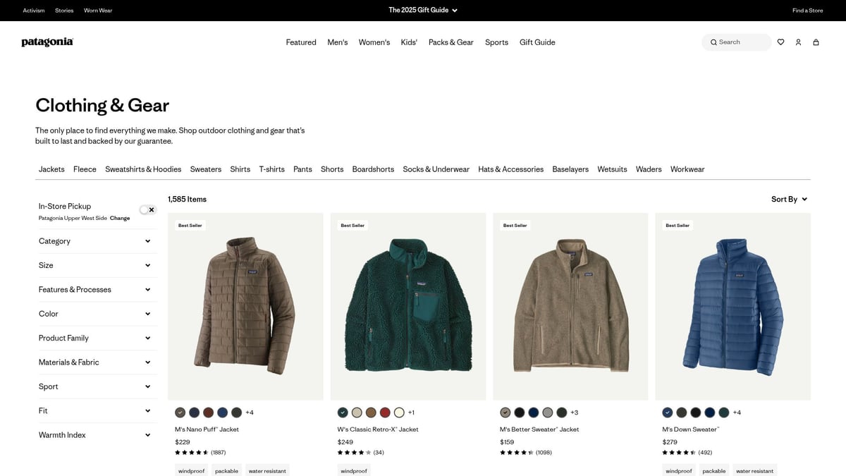 Top 8 Best Waterproof Rain Jacket Picks for 2026 - Patagonia Torrentshell 3L Jacket