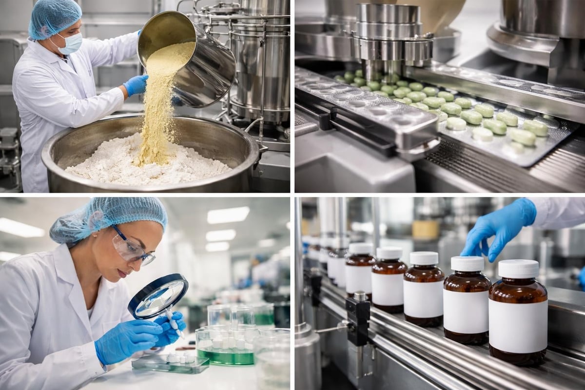 Productieproces supplementen