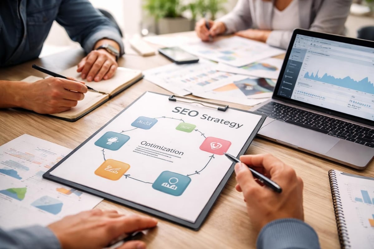 SEO service delivery workflow