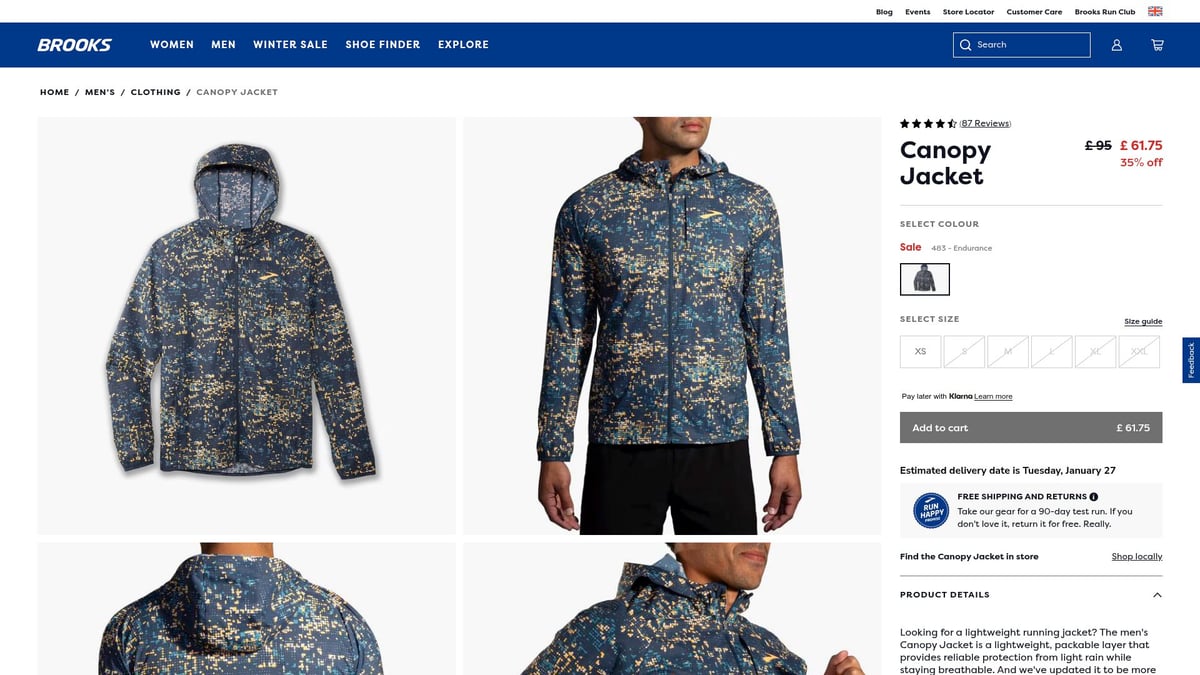 Top 7 Jacket For Winter Running Picks For 2026 - Brooks Canopy Jacket