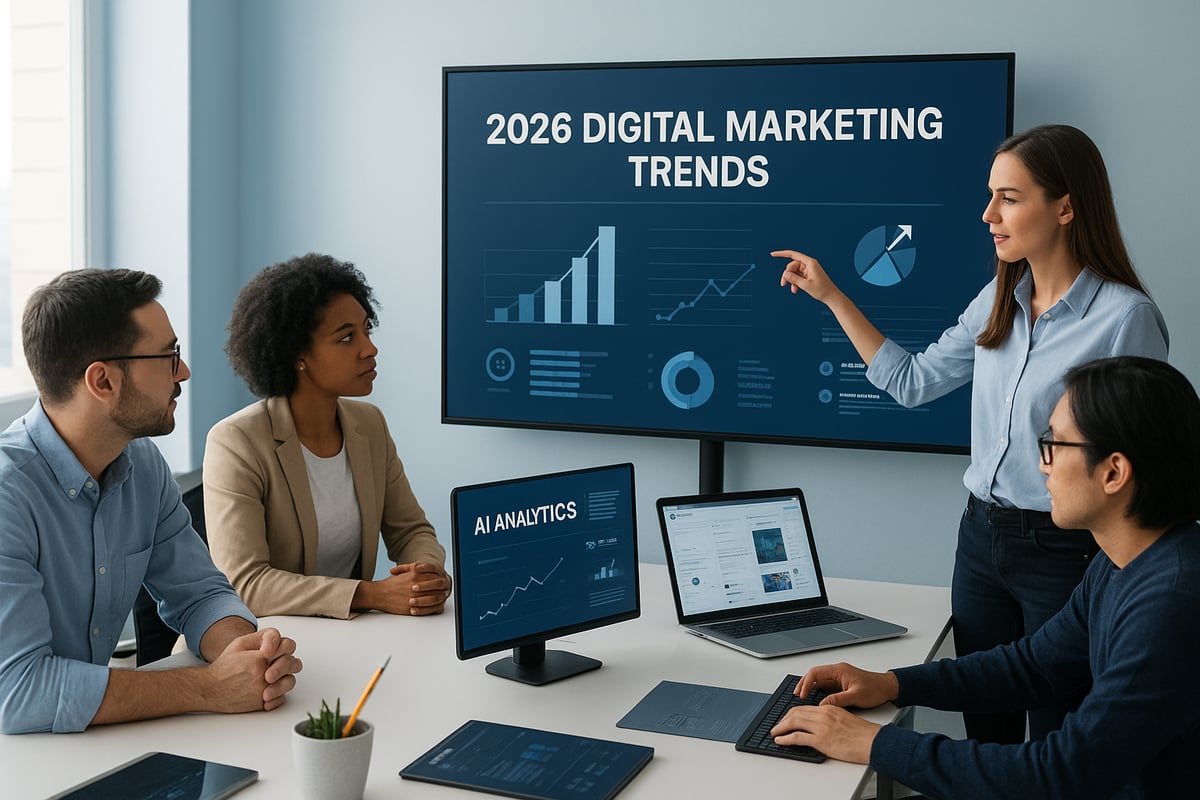 Explain Digital Marketing: The Essential Guide for 2026 3 Top Digital Marketing Trends and Predictions for 2026