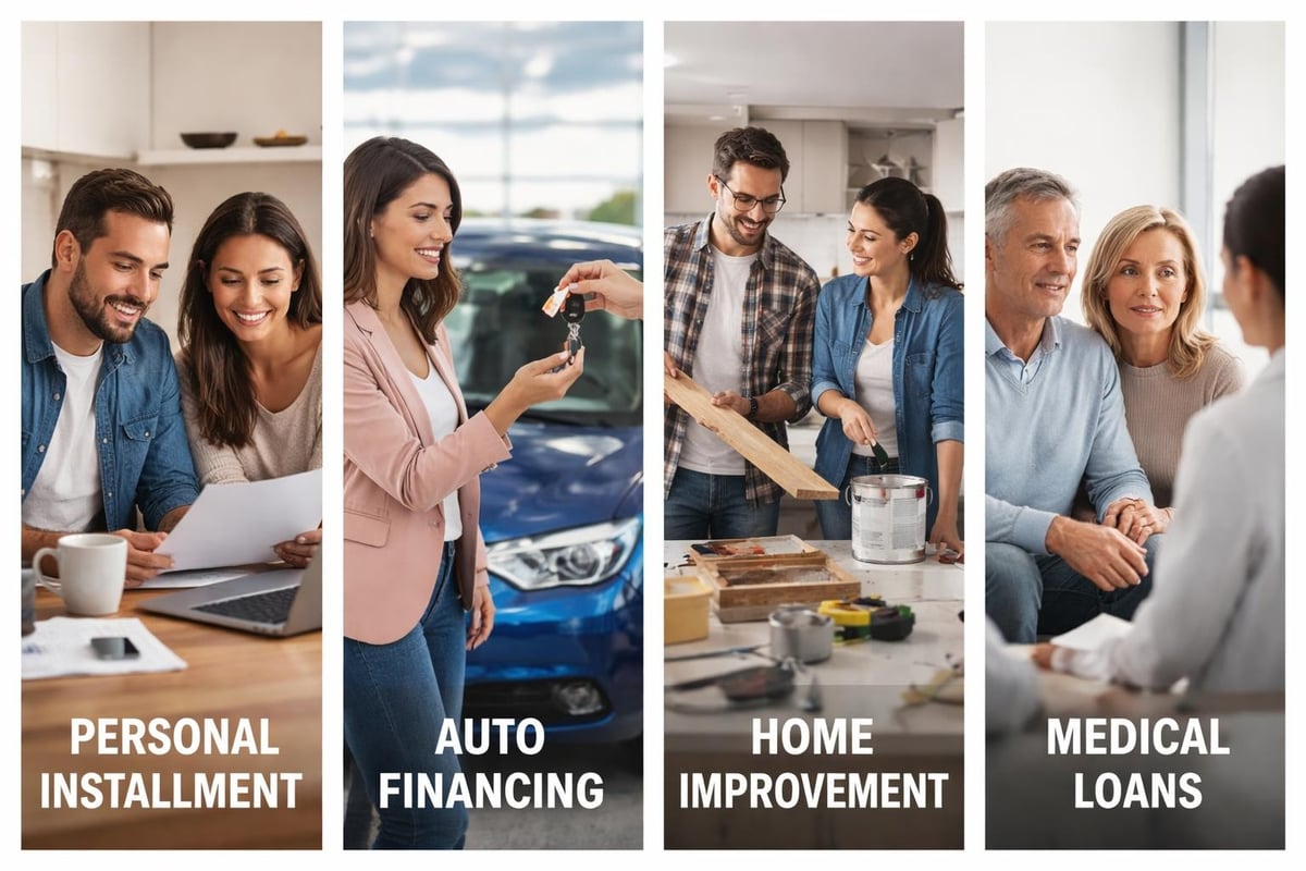 Consumer loan types comparison