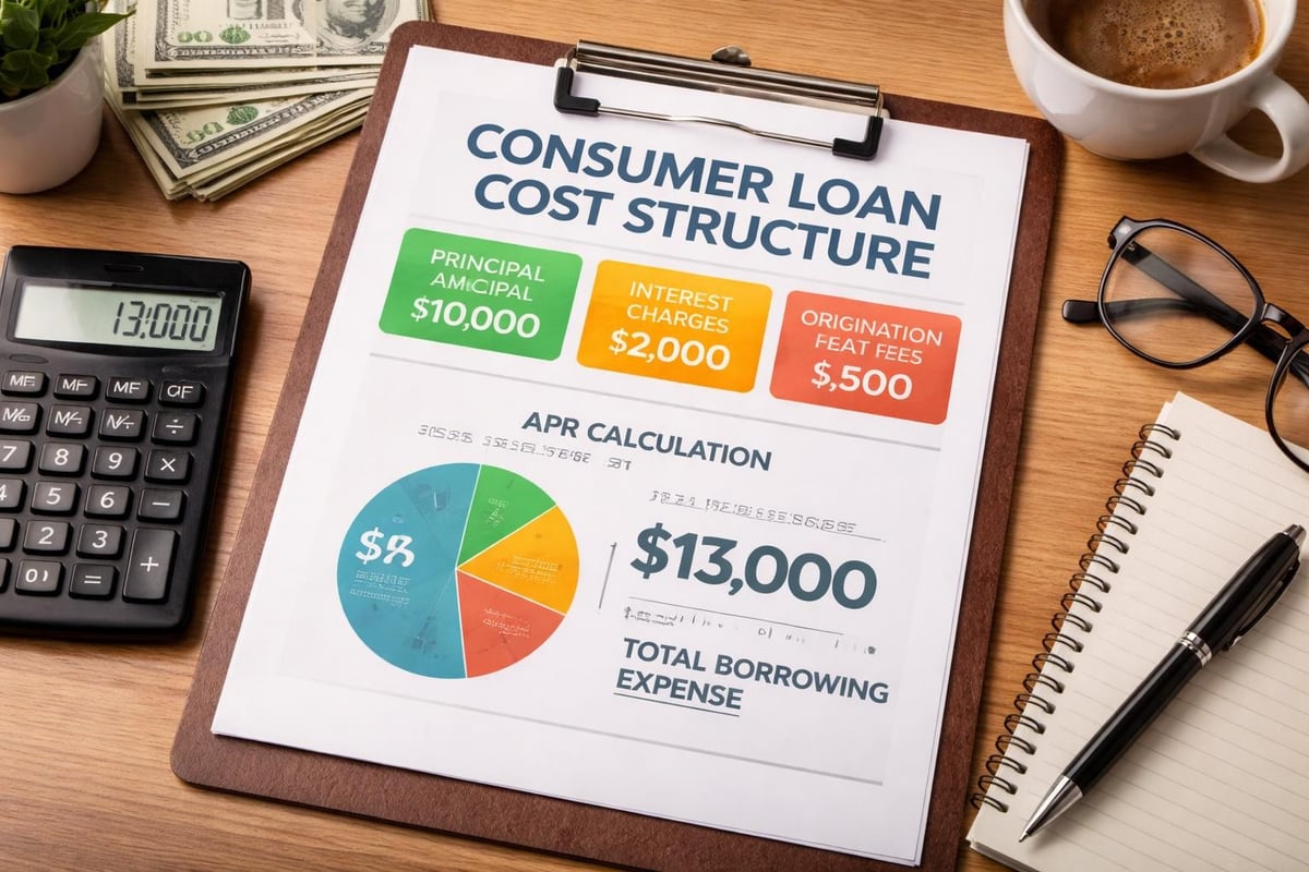 Loan cost breakdown