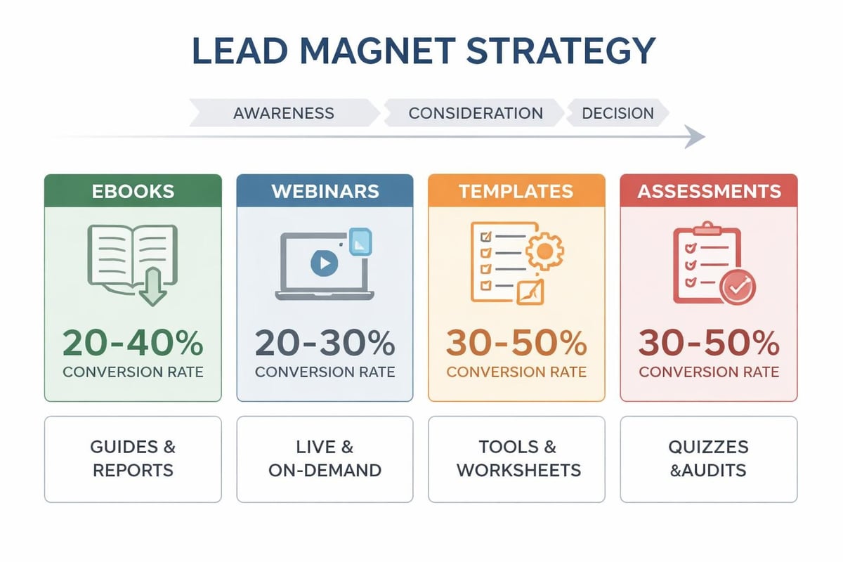 Lead magnet types