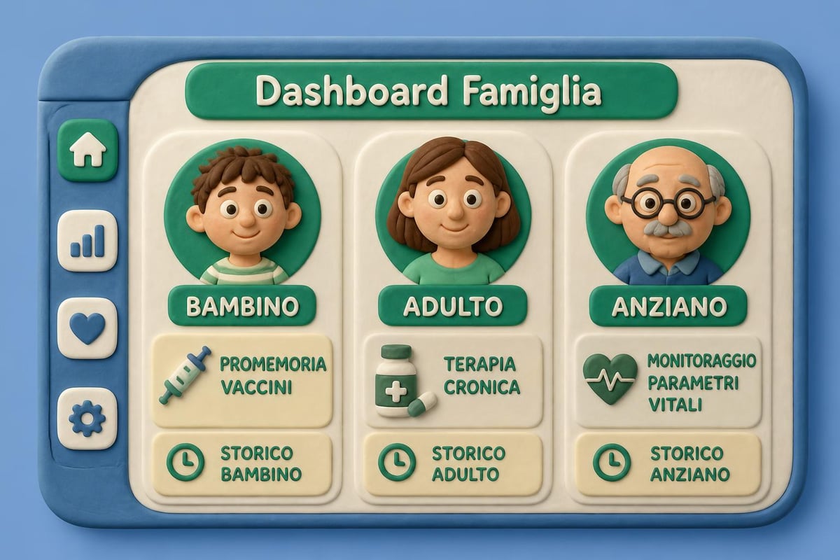 Gestione multi-profilo famiglia