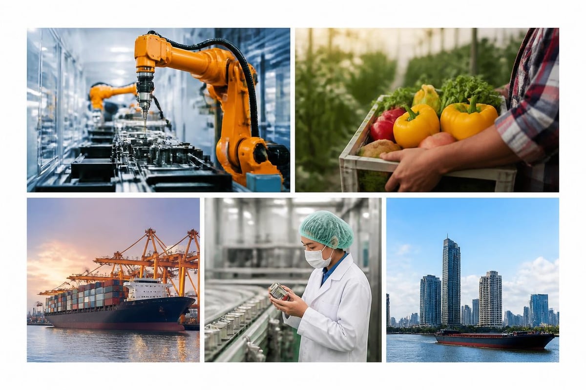 Thailand export advantages