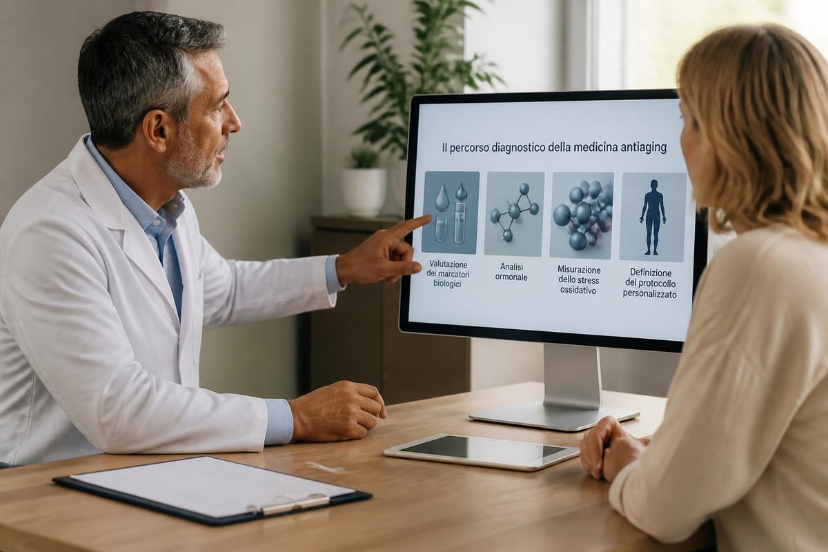 Processo di valutazione biochimica antiaging