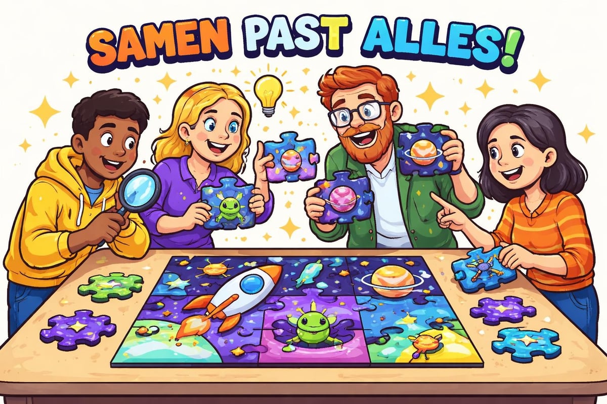 Puzzelen in groepsverband