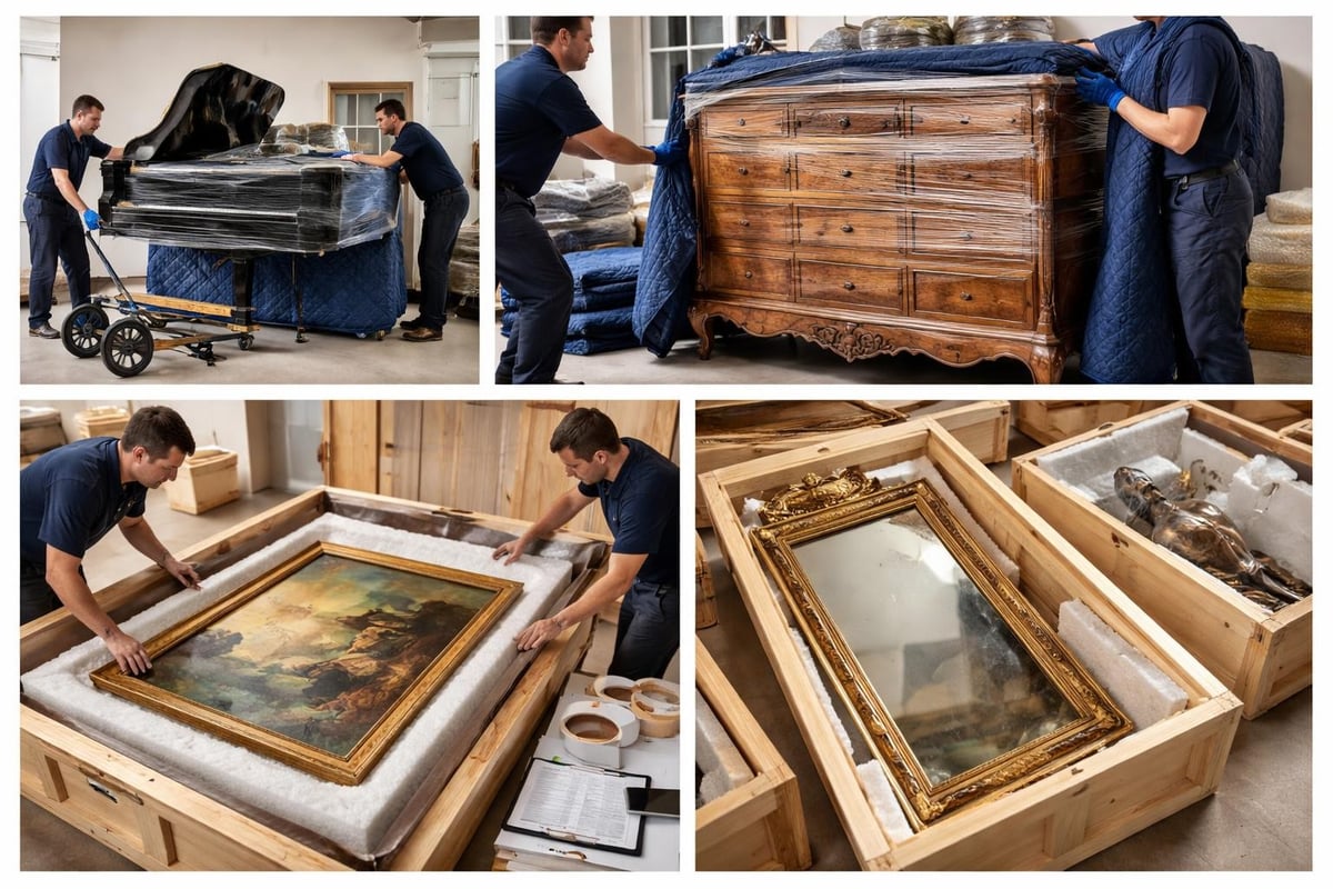 Specialty moving preparation