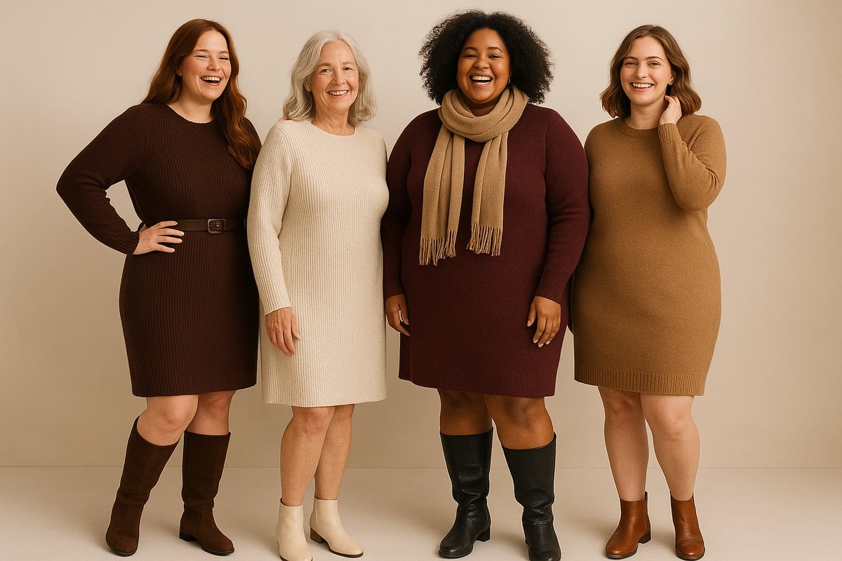 Jurk Truien voor Elke Lichaamsvorm & Leeftijd