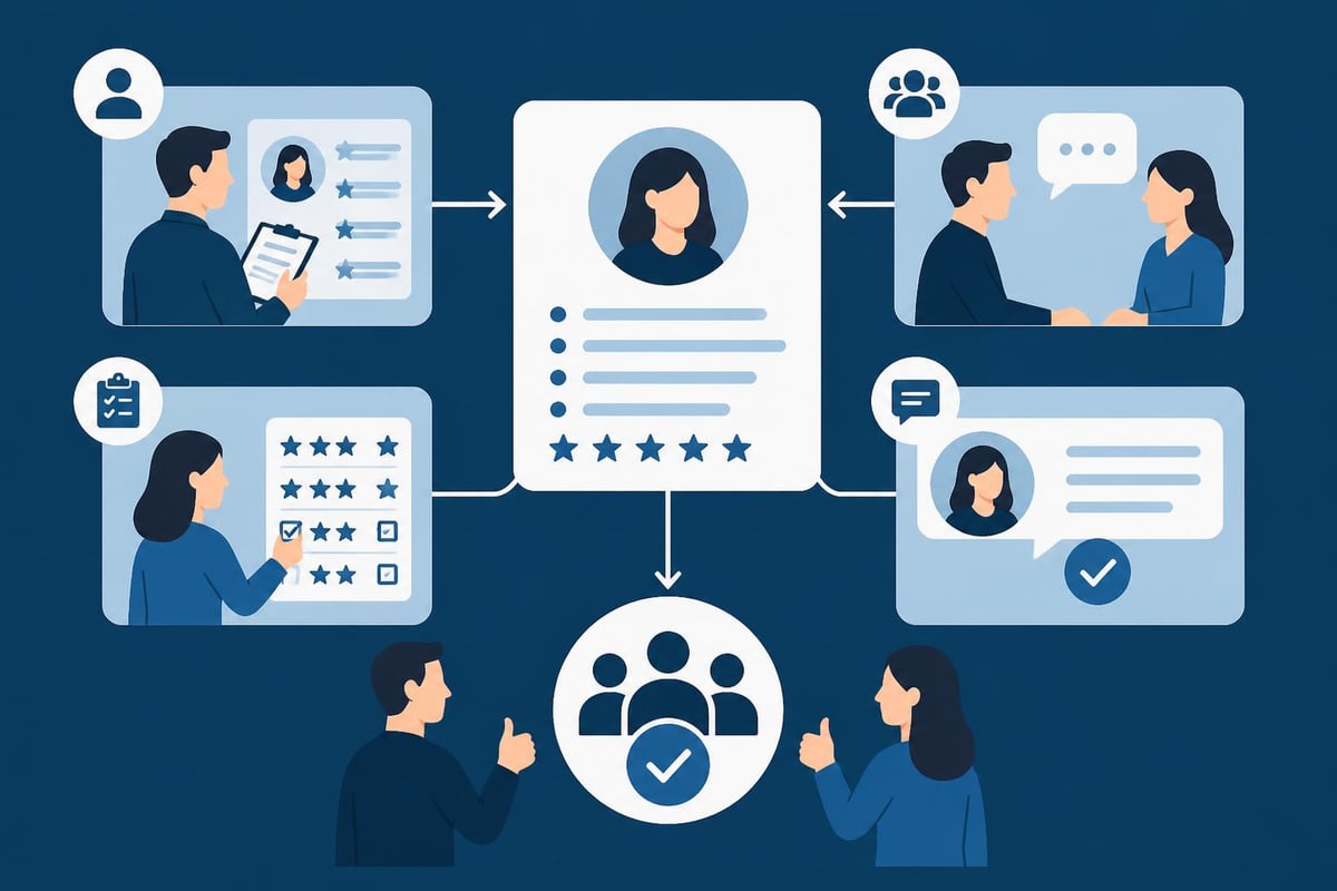 Collaborative hiring workflow