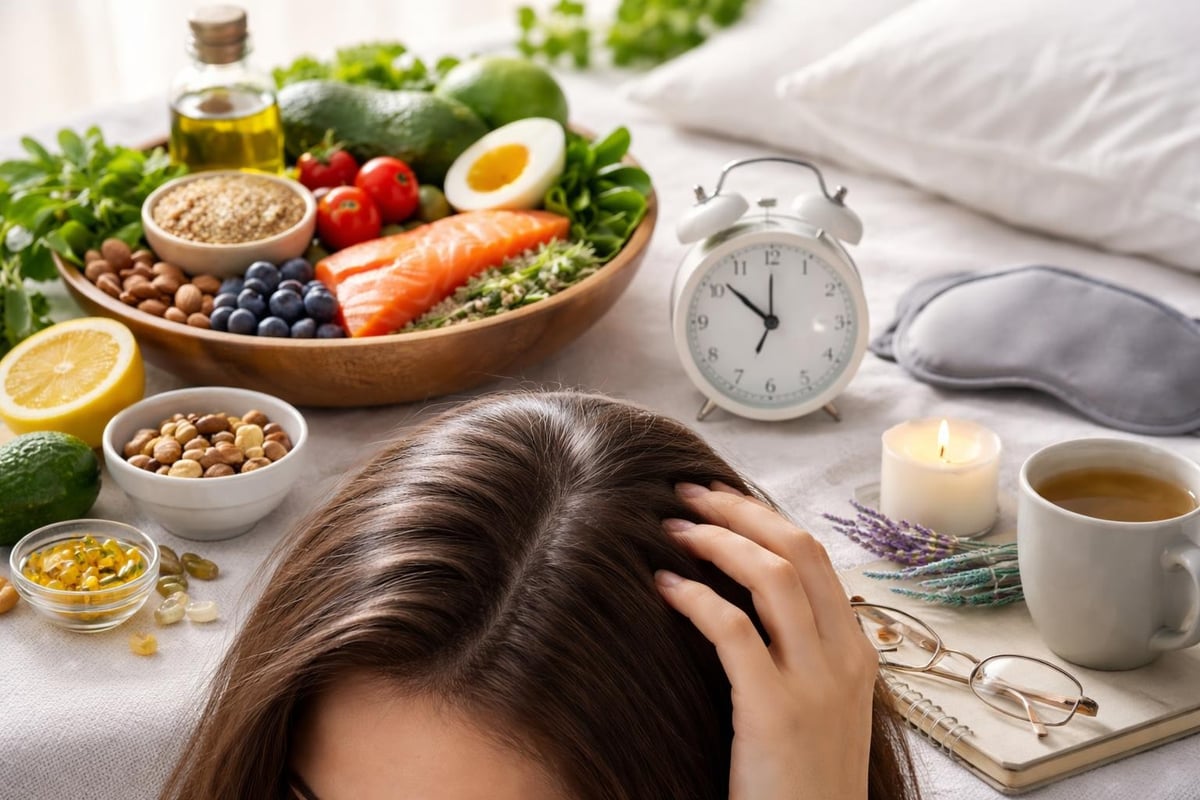 Nutritional and lifestyle factors affecting hair health