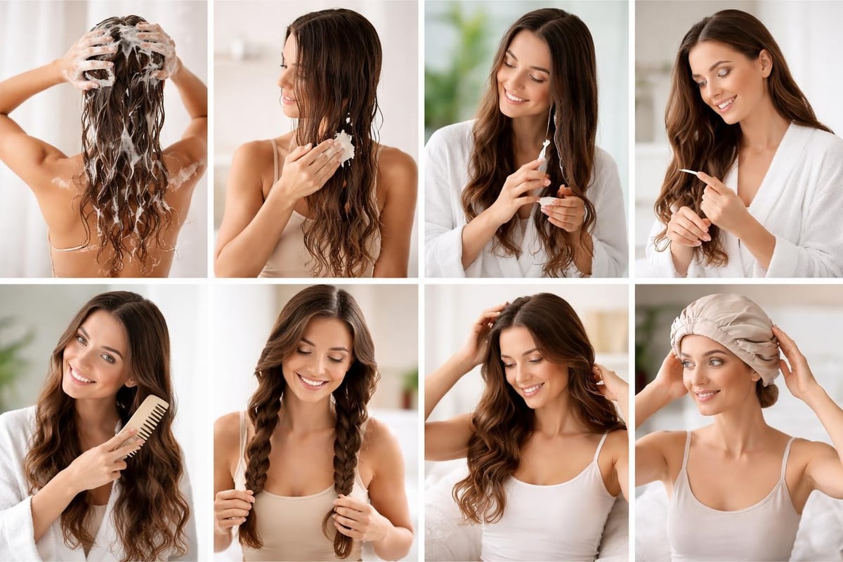 Daily hair care routine for thinning hair