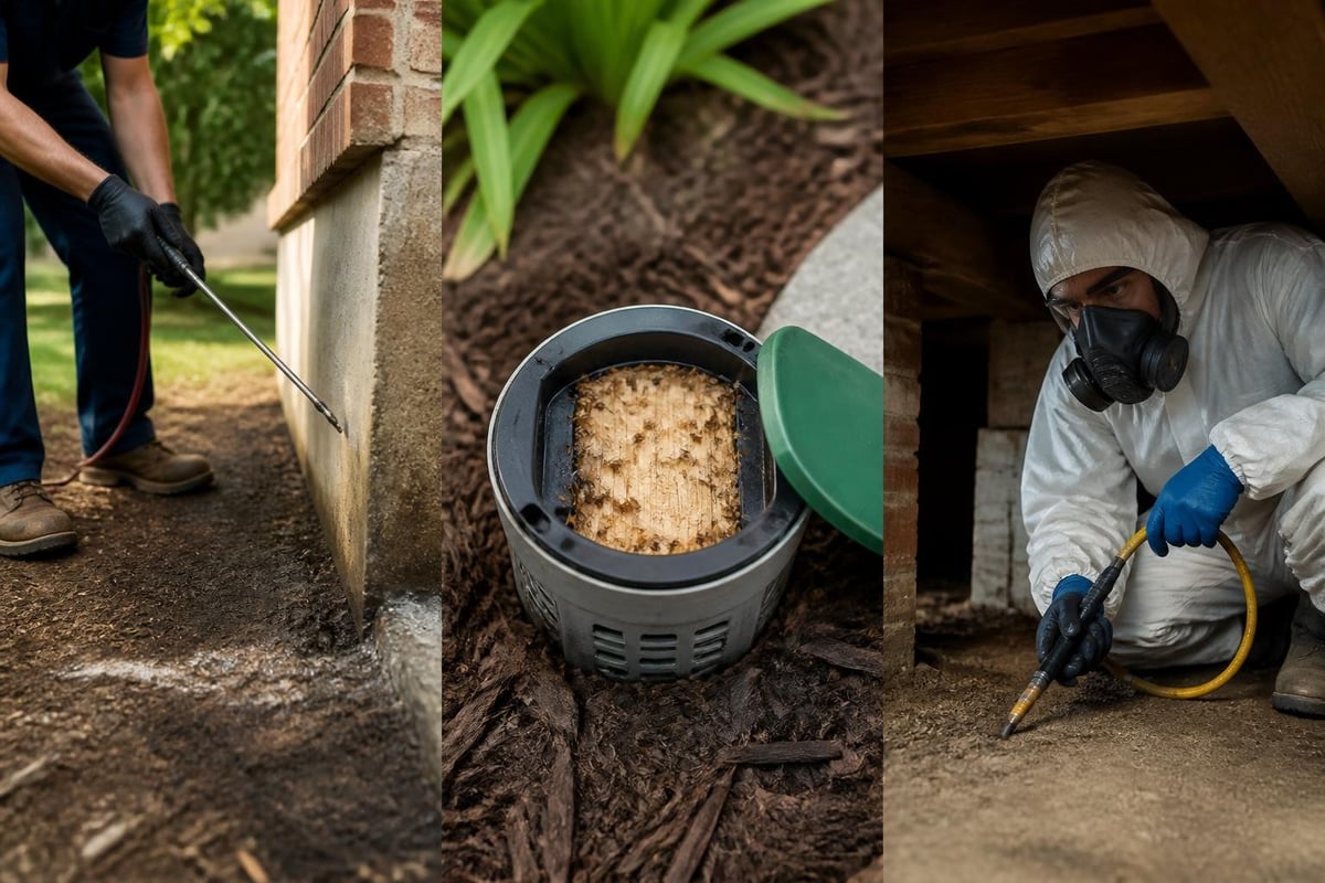 Termite treatment methods comparison