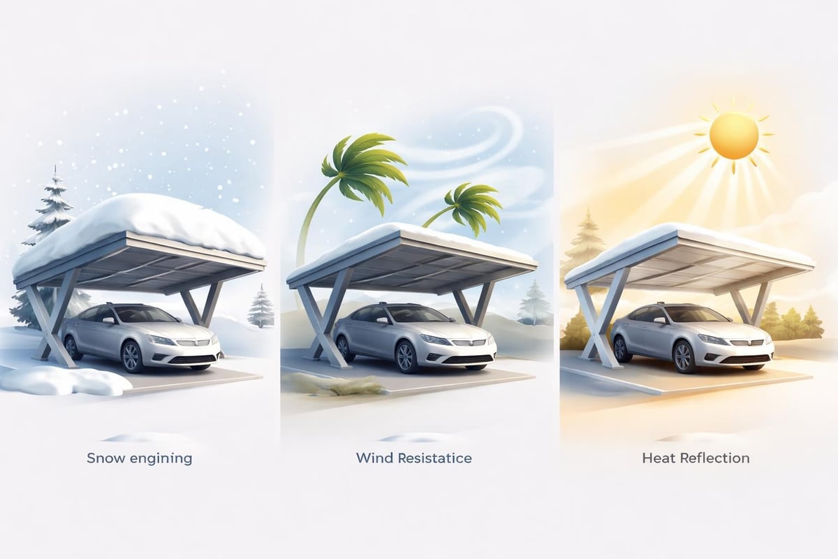 Make a Carport: Complete Guide to Building Your Own Regional carport design factors