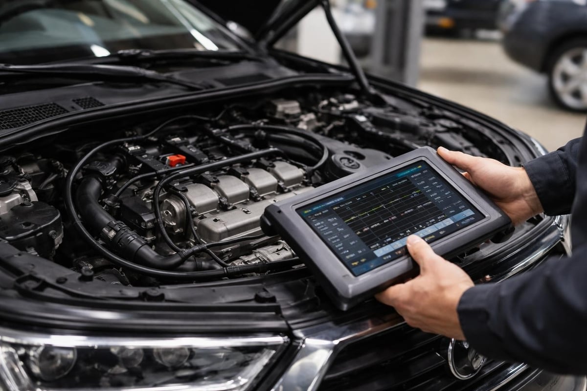 European vehicle diagnostic process
