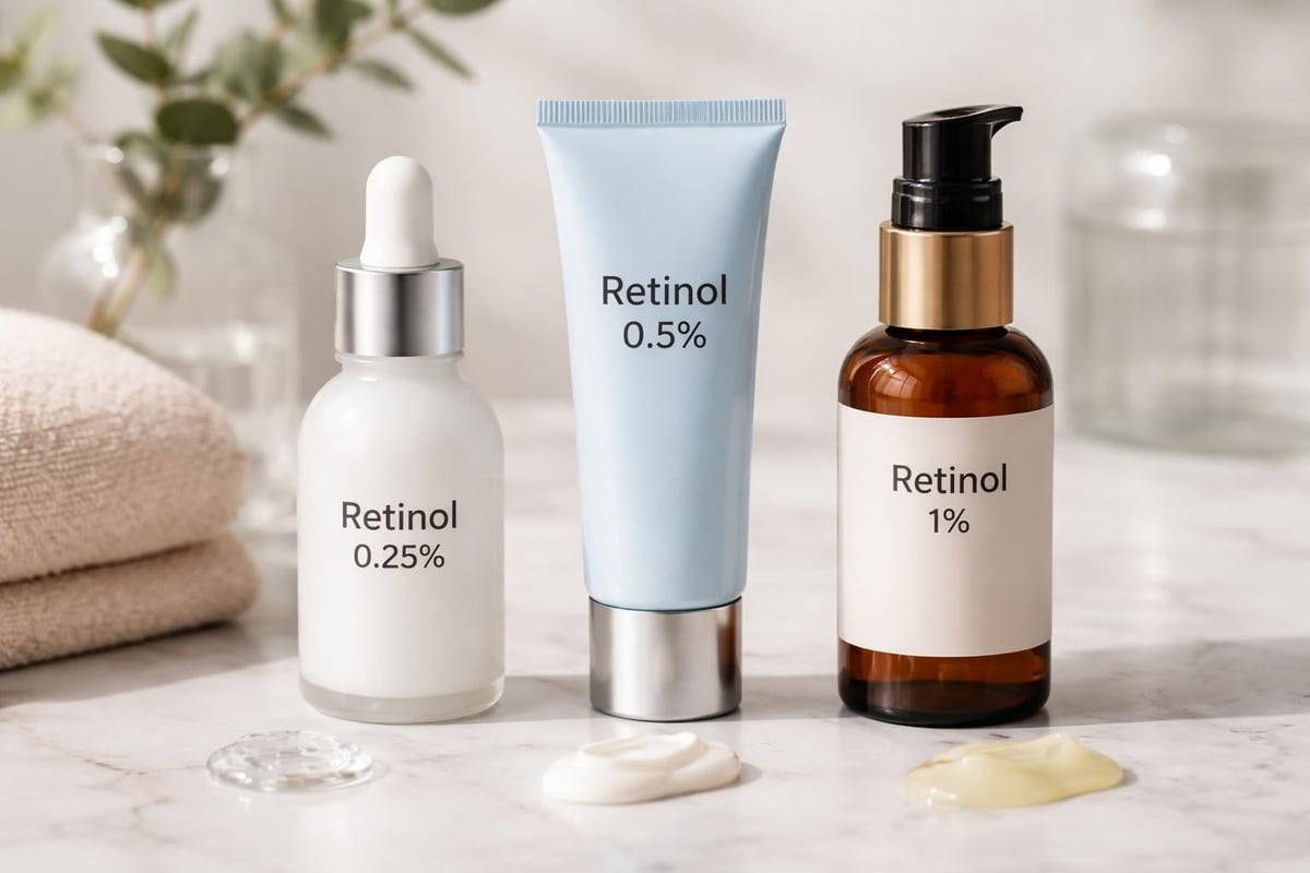 Retinol concentration levels