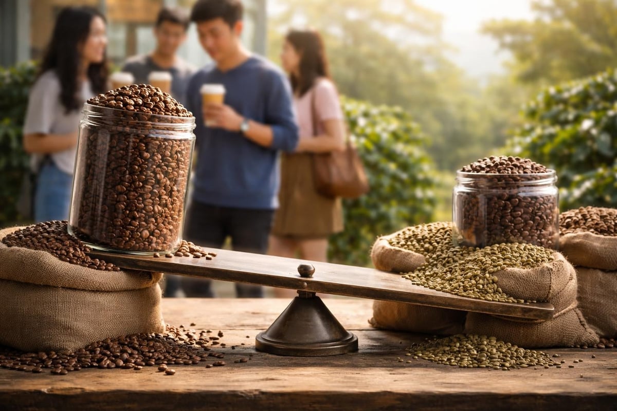 Croissance demande mondiale café