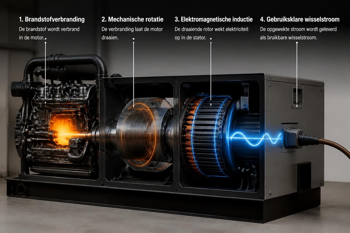 Generator energie conversie