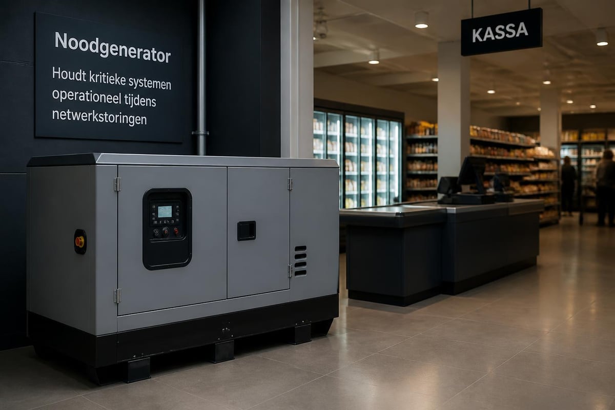 Bedrijfscontinuïteit tijdens stroomuitval