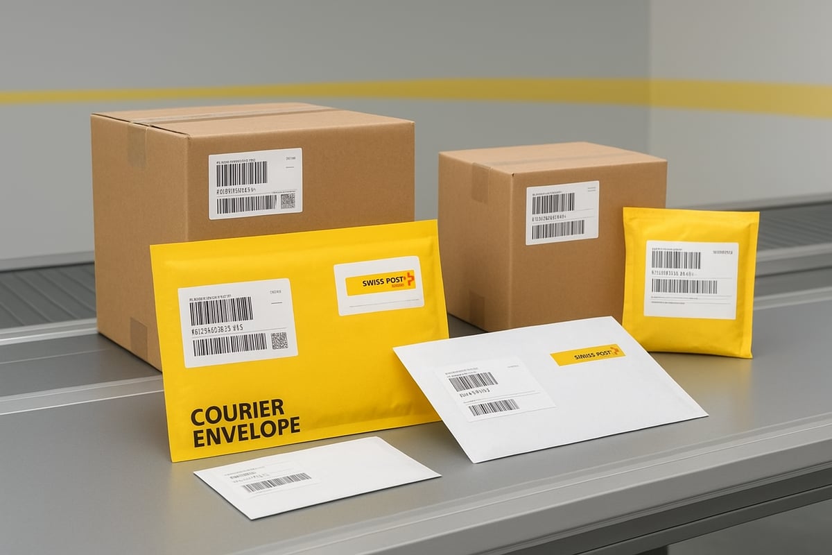 Types of Consignments Supported by Swiss Track