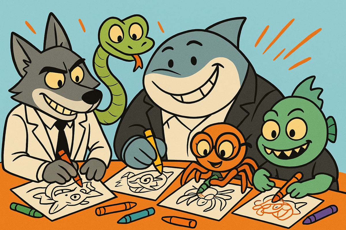 Why "The Bad Guys" Coloring Pages Are a Hit with Kids