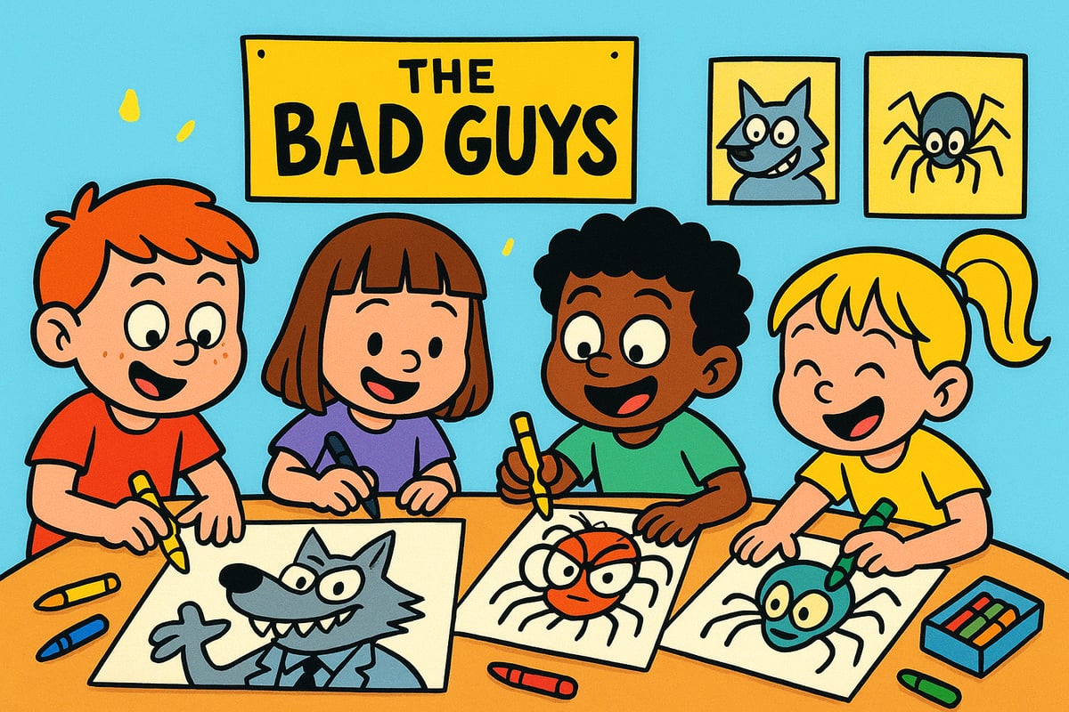 Creative Coloring Tips for Kids: Make the Most of The Bad Guys Pages