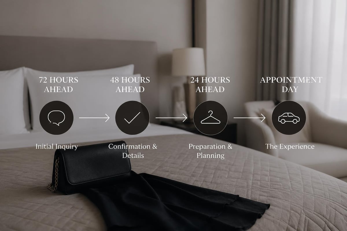 Weekend booking timeline