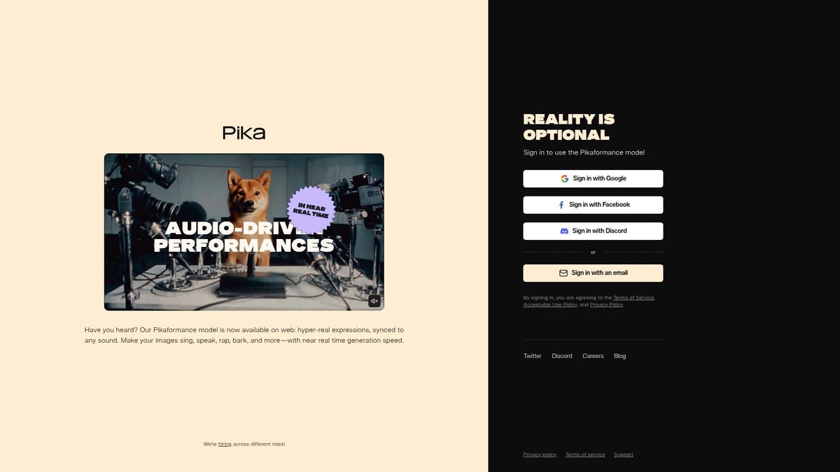 Top 8 Best Video Generator Tools to Try in 2026 - 6. Pika Labs