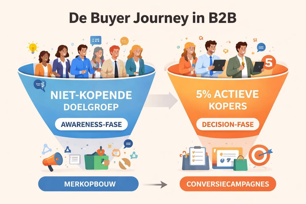B2B buyer journey phases