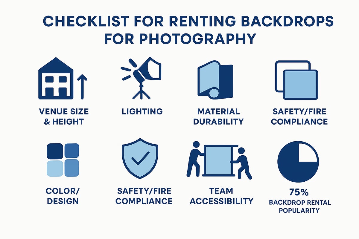 Key Considerations When Renting Backdrops