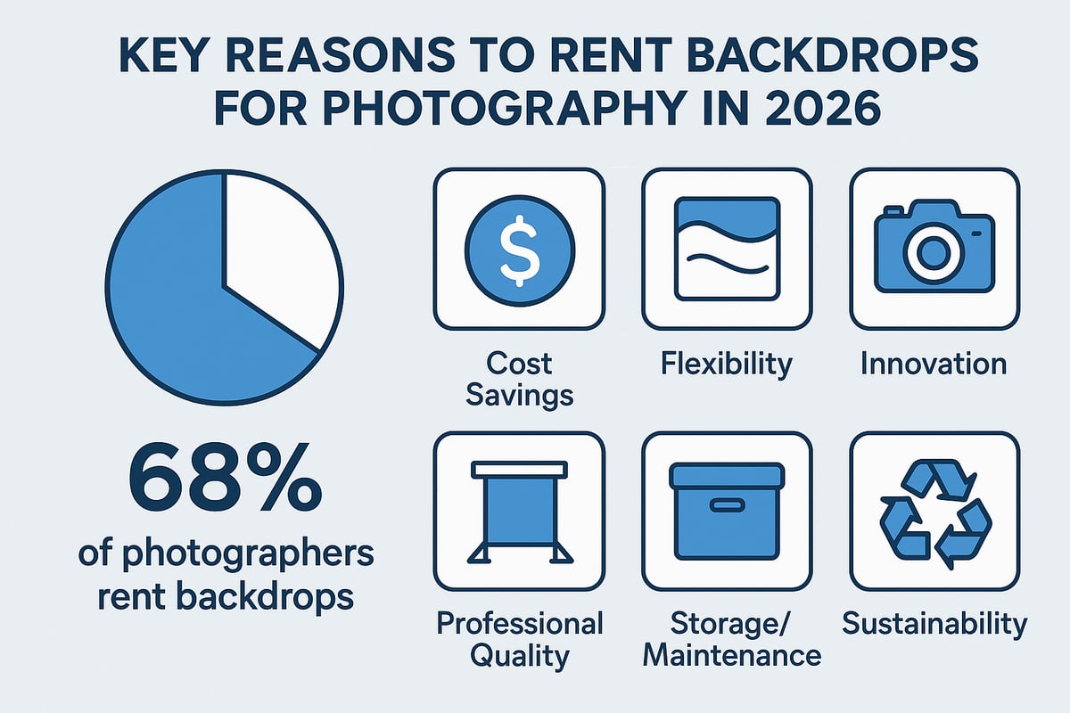 Why Rent Backdrops for Photography in 2026?